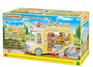 Farebný autobus Sylvanian Families 5744